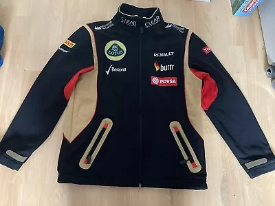 Official Lotus F1 Team Fleece-Lined Softshell Jacket Men's MEDIUM VGC Pre-Loved • £59.99