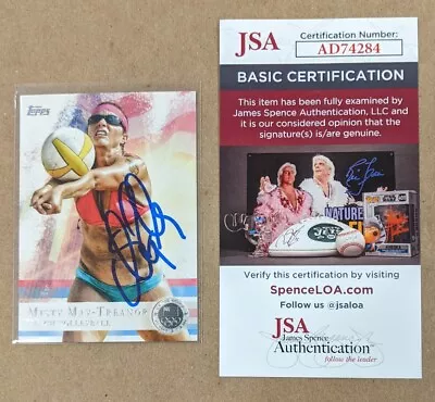 2012 Topps U.s. Olympic Team #40 Misty May-treanor Auto Autograph Jsa • $69.99