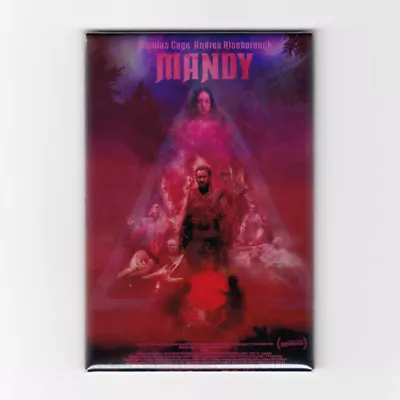 MANDY - 2  X 3  MOVIE POSTER MAGNET (nicolas Nic Cage Horror Scifi 2018)  • $6.99