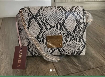 £20 • Buy Carvela 💖Snake 💖Print 💖Crossbody Bag 💖Brand New 💖