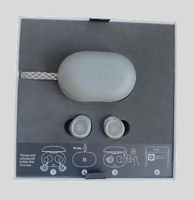 £69.95 • Buy B&O Bang Olufsen Beoplay E8 Wireless Bluetooth Bud Earphones - Charcoal Sand (A)