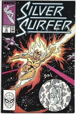 Silver Surfer #12 1988 Marvel Comic • £2.50