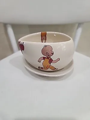 Max Brenner Teardrop Hug Mug Chocolate By The Bald Man Ceramic Cup And Saucer • $12.40