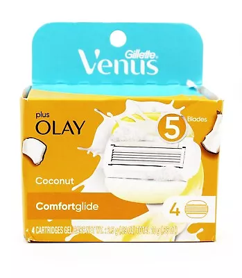 4ct Venus Comfortglide + Olay Coconut Women's Razor Blade Refills • $14.99