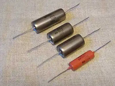 0.1 UF 1000 V / 630 / 400 / 200 V  K40Y-9 Paper-In-OiL PIO AUDIO CAPACITORS NOS • $6