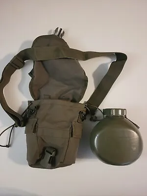 Military Style Tactical MOLLE 1 Qt Canteen Cover Pouch OD OLIVE DRB With Canteen • $25.99