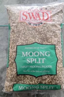 NEW 4LB Bag Raw Lentils: Dry Split Moog Beans ~ SWAD • $7.99