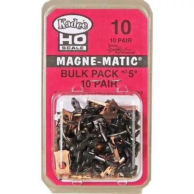 Kadee #10 Bulk Pack Of #5 Coupling Medium (9/32 ) Centerset - 10 Pairs • £23.99