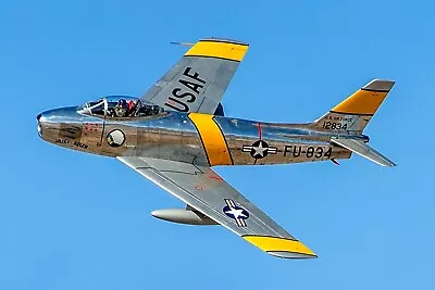 Poster Many Sizes; F-86 Sabre During A Heritage Flight Over Davis-Monthan AFB • $160.11