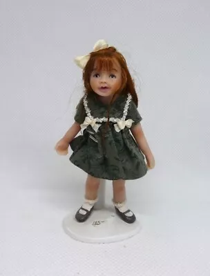 Beautiful 1:12 Bonnie Justice Miniature Girl In Green • $67
