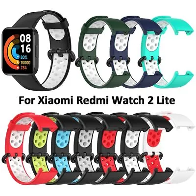Breathable Silicone Strap Replacement Watchband For XiaoMi Redmi Watch 2 Lite • $4.11
