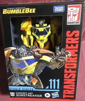 Concept Art Sunstreaker 2024 Hasbro Studio Series Transformers #111   In Hand • $24.99