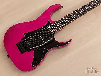 1993 Ibanez RG550 HSH Purple Neon 100% Original W/ Lo-Pro Edge Floyd Rose • $2399.99