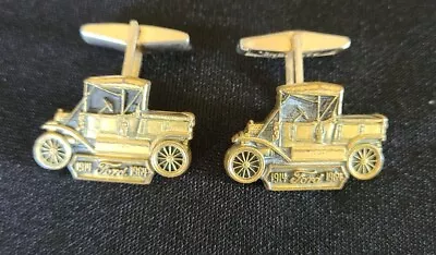 Vintage Ford Model T Cuff Links 1914-1964 Advertising 50 Years Anniversary • $19.99