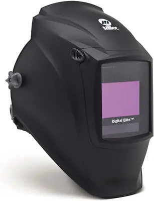 Miller Black Digital Elite Auto Darkening Welding Helmet With Clearlight 2.0 Len • $451.99