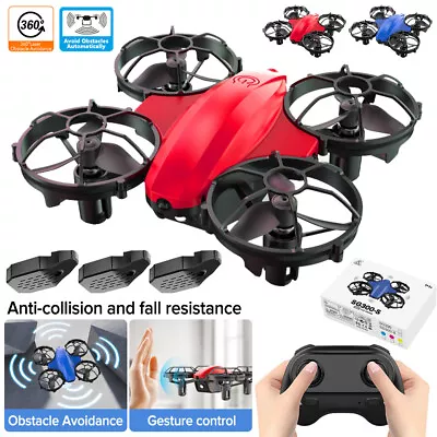 $28.40 • Buy Mini 2.4G Remote Control Drone RC Quadcopter Aircraft Toy For Boys Beginner Gift