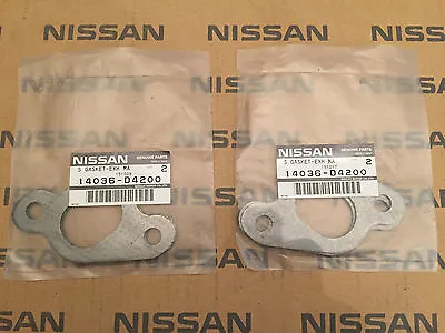 S13 Nissan 200SX CA18DET- Head To Exhaust Manifold Gasket Set X 4 GENUINE • $41.02