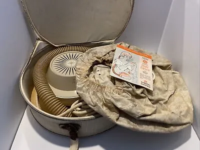 Vintage GE Home Hair Dryer With Reach In Bonnet  • $12