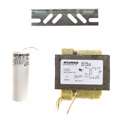 Sylvania M175/480/120t-kit Magnetic Metal Halide Ballast Kit 175w 120/480v • $57.50