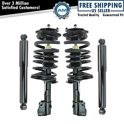 Front Rear Complete Loaded Strut Spring Assembly Shock Absorber 4pc Kit Set • $224.29