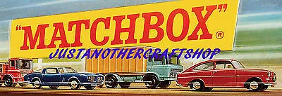 Matchbox Toys 1960's Shop Display Sign Point Of Sale Poster Advert Leaflet  • $8.62