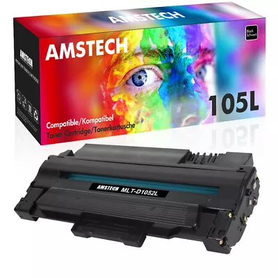 £14.49 • Buy BK Toner Cartridge Fits For Samsung ML1910 ML2525W ML2580N SCX-4600 MLT-D1052L