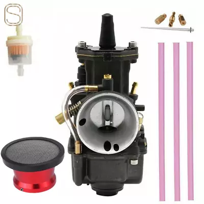 Brand New Carburetor + Red Air Filter For Yamaha Blaster 200 YFS200 Carb • $44.69