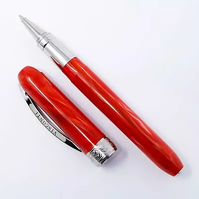 Visconti Rembrandt Red Roller Ball Pen - RARE COLOR • $275