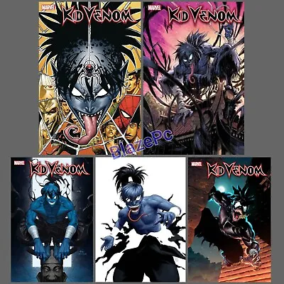 Kid Venom #1 Cover A B C D E Foil Variant Set Options Marvel 2024 Presale 7/10 • $4.79