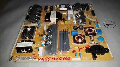 Samsung Tv Ua55mu6100  Parts Power Supply Pcb Board Bn44-00807a L55s6_fhs • $89