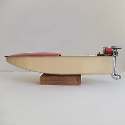 Vintage LEPAGE MOTORS First Battery-powered Toy Boat USA C.1925—well Preserved • $399
