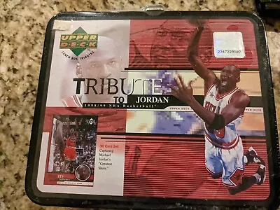 Tribuite To Jordan Upper Deck 1998-99 Factory Sealed Lunch Box • $55