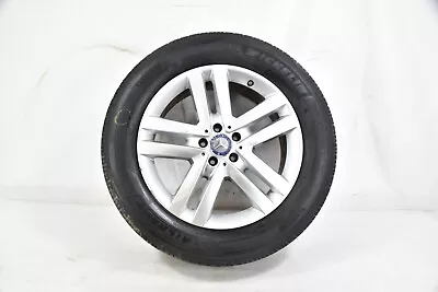 💎 Mercedes X166 W166 Gl450 Gl350 Ml350 19 X 8.5 Aluminum Wheel Rim & Tire Oem • $220.39