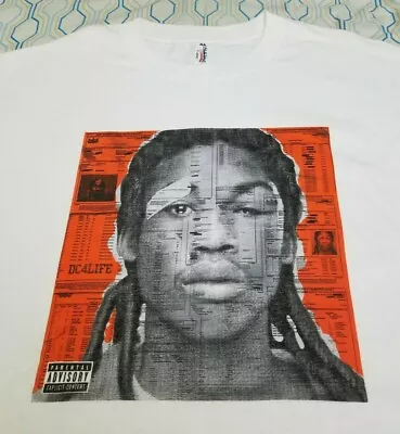 Vintage Meek Mill DC4 T Shirt Album Mixtape Promo Rap Tee Dreamchasers 4 XL • $29.99