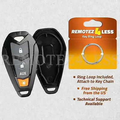 New Replacement Dei Viper 4 Button Keyless Remote Key Case For EZSDEI7141 • $6.95