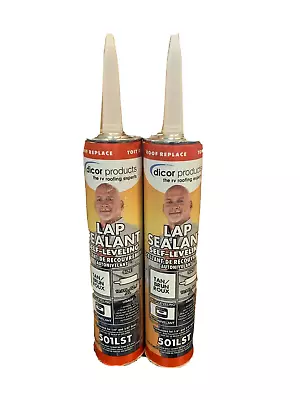 501LST-1 Tan Epdm Self-Leveling RV Lap Sealant-10.3 Oz Tube Roof Repair(2-Pack) • $23.99