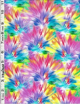 $15.99 • Buy Digital Print Party Animals Plumes By 3 Wishes Fabric 