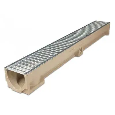 Aco 1000mm Raindrain Polymer Concrete Drainage Channel A15 • £18.50