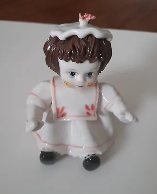 Zampiva Style Ceramic Doll Figurine • £2.99