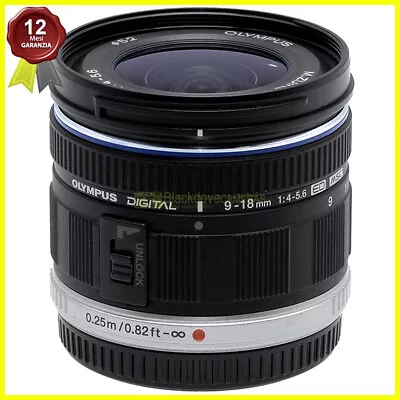 Olympus Zuiko 9/18mm F4-5.6 ED Micro 4/3 MFT 9-18mm Camera Lens • £394.10