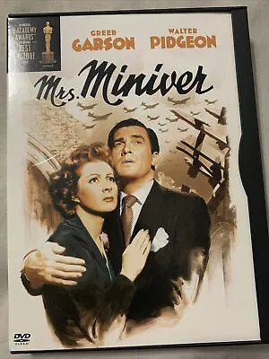 Mrs. Miniver (DVD 1942) Greer Garson - Walter Pidgeon - Mint Disc. • $5