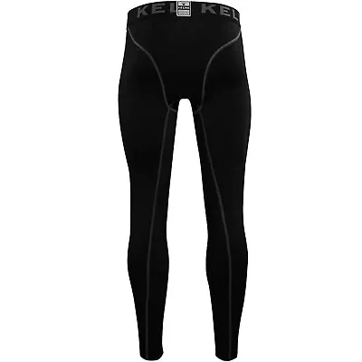 KELME Mens Quick Dry Thermal Base Layer Running Tight Trousers Leggings - S • £22