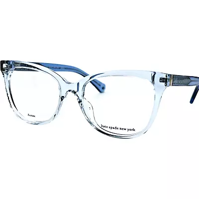 Kate Spade Nevaeh Women's Plastic Eyeglass Frame 0PJP Blue 50-17 W/Case • $153.38