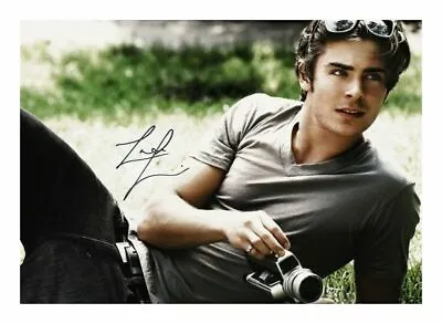 Zac Efron Autograph Signed Pp Photo Poster • £6.89