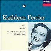 Kathleen Ferrier : Kathleen Ferrier Vol.7 - Bach Handel CD (1992) Amazing Value • £2.30