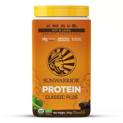 Sun Warrior 750g Classic Plus Protein Vegan Gluten & Dairy Free Sunwarrior • $62.95