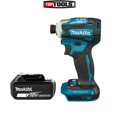Makita DTD172 18V LXT Cordless Brushless Impact Driver With 1 X 5.0Ah Battery • £225.97