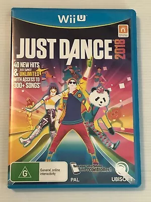 Wii U - Just Dance 2018 - Game (Nintendo Wii U) PAL • $16.95