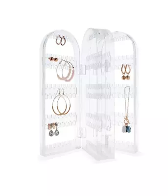 Earring Jewellery Necklace Display Stand Acrylic Holder Storage Rack Organizer • $9.46