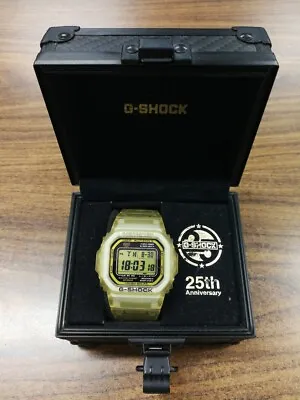 CASIO G-Shock GW-M5625E-7 25th ANNIVERSARY Solar Atomic Multiband Radio Rare • $399.99